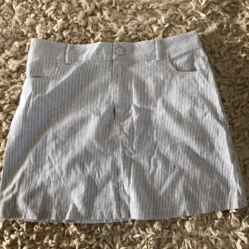 Forever 21 Striped Mini Skirt
